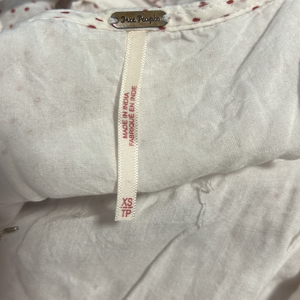 OPEN TO OFFERS Free People Daisy Chain XS White Dress - Picture 3 of 4